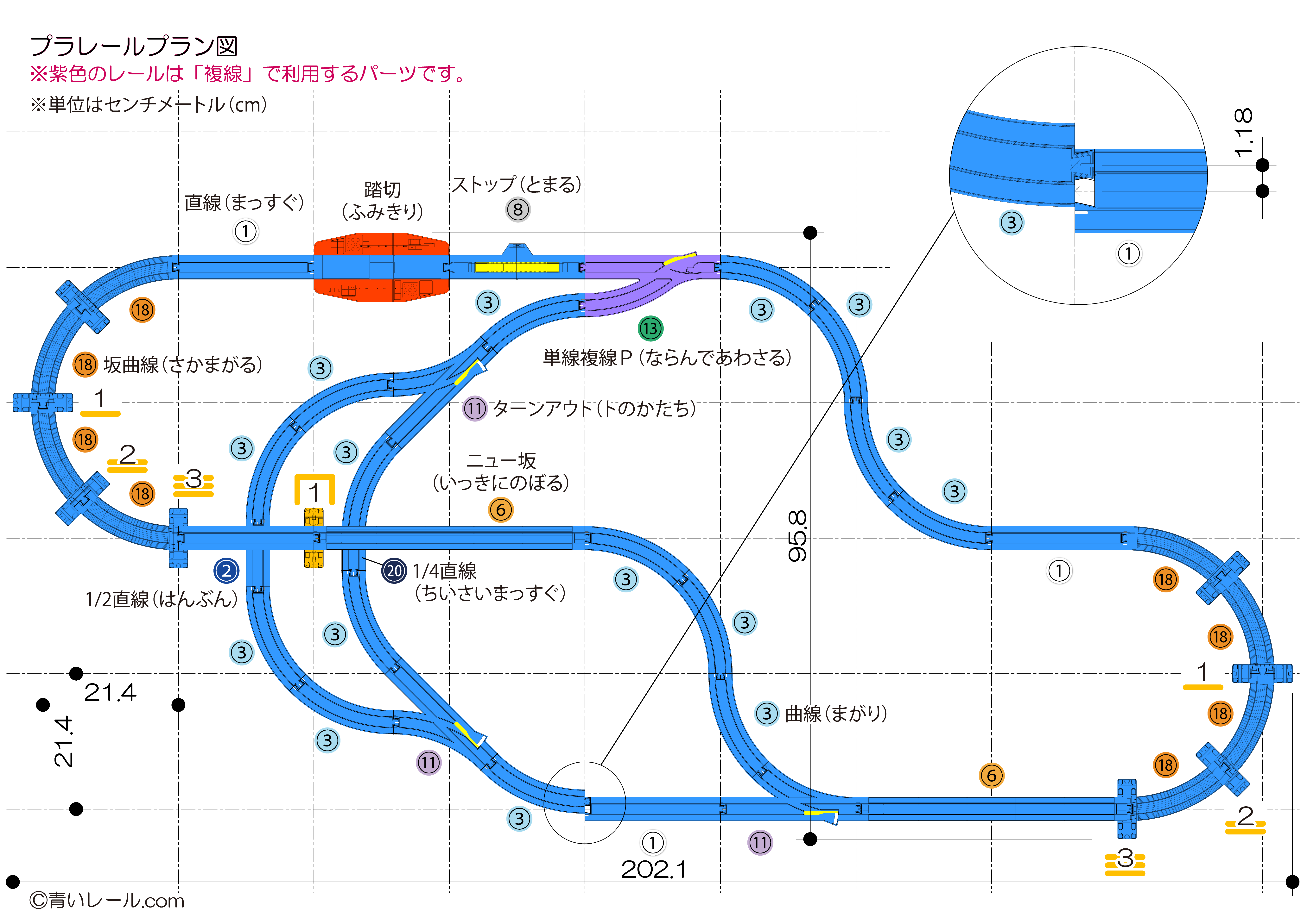 すぐに遊べるレイアウトセット 複線高架レイアウト 大鉄橋 大きな踏切 常磐線 中央線 サウンド江ノ電 ラピート 他大量 プラレール 高架レールと大鉄橋セット